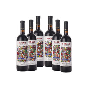 格鲁吉亚采列捷利哈拉雷萨别拉 维红葡萄酒750ml【6瓶装】