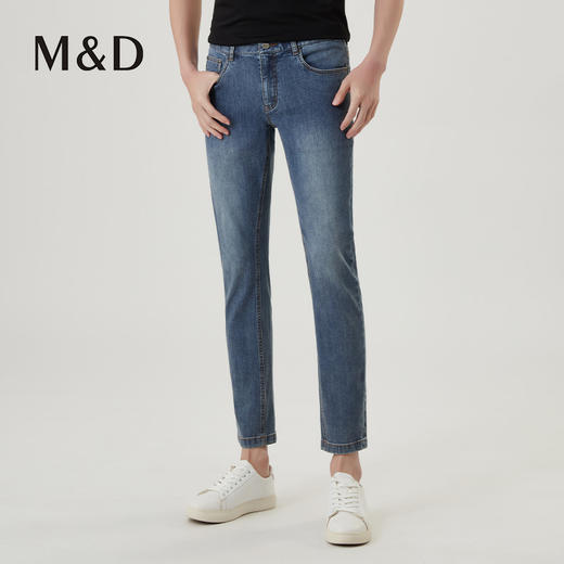【名盾】微弹牛仔裤，活动舒适，挺括有型LXAB36601A 商品图2