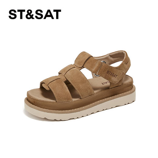 星期六休闲户外厚底增高沙滩凉鞋SSC2115940 商品图8