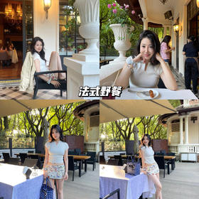 新品上身 | 这件v领上身之后也太有南法风情了吧💕