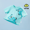 贝贝怡童装儿童t恤纯棉夏季透气男童半袖卡通T恤ZB2DS046 商品缩略图3