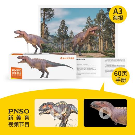 PNSO魁纣龙玛特奥恐龙大王成长陪伴模型83 商品图2