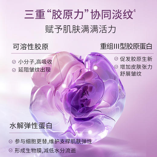 鄭明明胶原蛋白抗皱面膜 25ml*5片/盒*1盒 商品图3