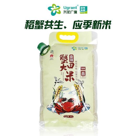 兴龙广缘5kg盘锦蟹田大米（特等）新老包装随机 商品图1