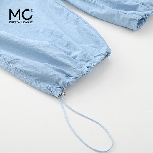 美式侧边口袋抽绳宽松工装裤-1165K4222575 商品图2