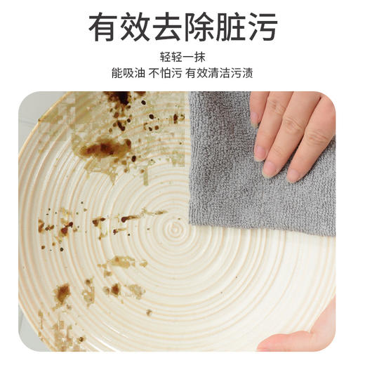 洁丽雅手撕抹布周抛易撕干湿两用吸水吸油易擦不掉毛去污懒人专用 商品图3