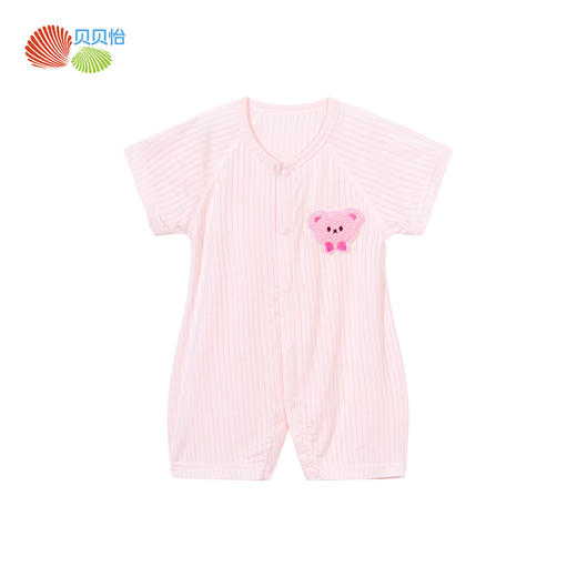 贝贝怡童装婴儿连体衣夏装男宝宝女哈衣新生幼儿睡衣薄款夏季套装 商品图4