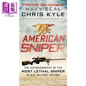 【中商原版】美国的狙击手 英文原版 American Sniper Autobiography of Most Lethal Sniper 前海豹突击队队员 Chris Kyle 传记