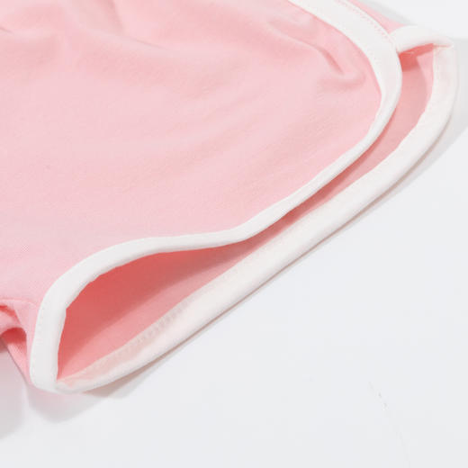 贝贝怡童装女宝夏装套装2024夏季中大女童薄款短袖T恤短裤两件套ZB2DT087 商品图4