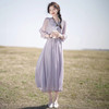 樱西玛ENXIMANE·天丝V领收腰连衣裙 两件套 3色可选 商品缩略图1