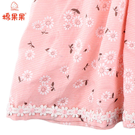 棉果果夏季女童吊带连衣裙M222703420352 商品图1