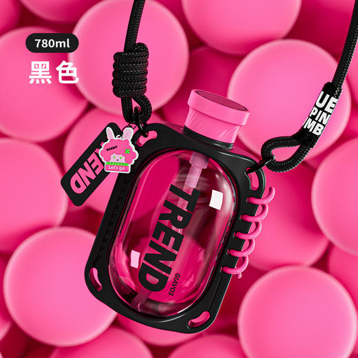 【乐伴随行，运动新姿态~】GIAVOS简约双饮吸管杯 创意户外水杯 成人大容量塑料杯 食品级杯子780ml大容量-QQ 商品图7