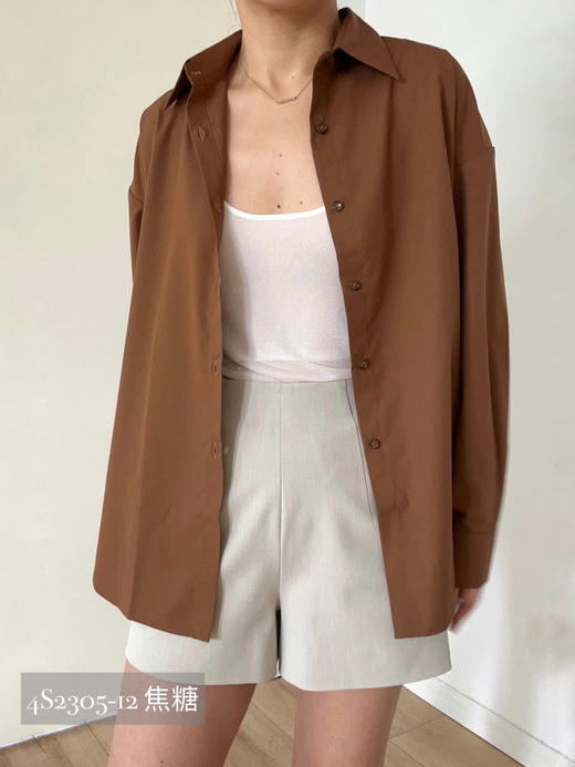 Semplicita｜纯色经典长袖衬衫  [ 多色可选 ] 商品图4