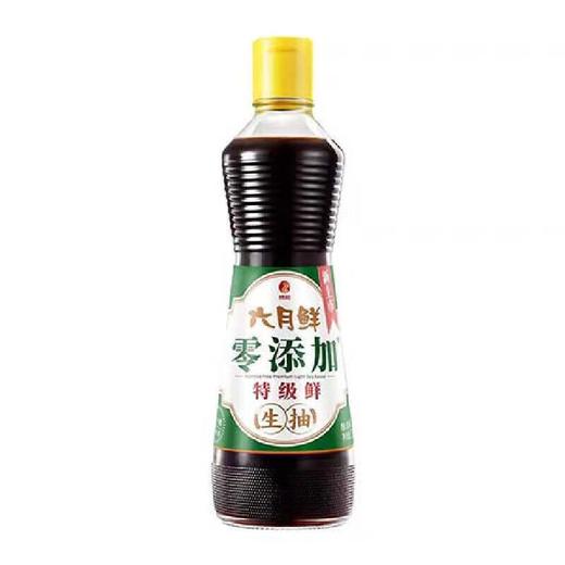 六月鲜零添加特级生抽500ml/瓶 商品图0