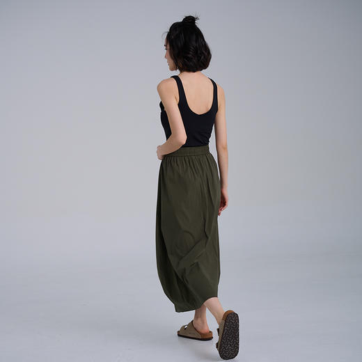 L RECNAVA [裸感] U领无袖带胸垫美背健身瑜伽背心 商品图6