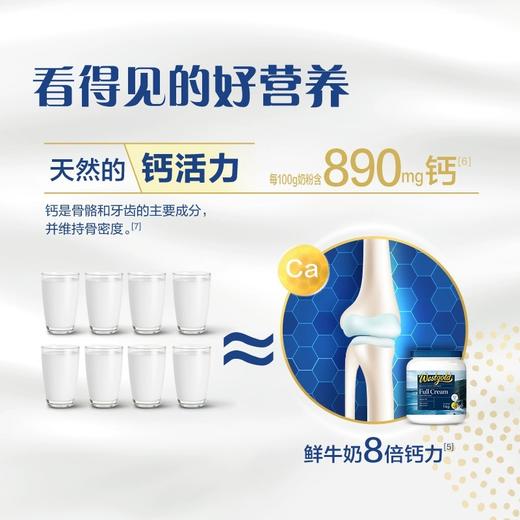 【商城优选】Westgold速溶全脂/脱脂奶粉1kg 新西兰原产地进口奶粉 高钙高蛋白 商品图5