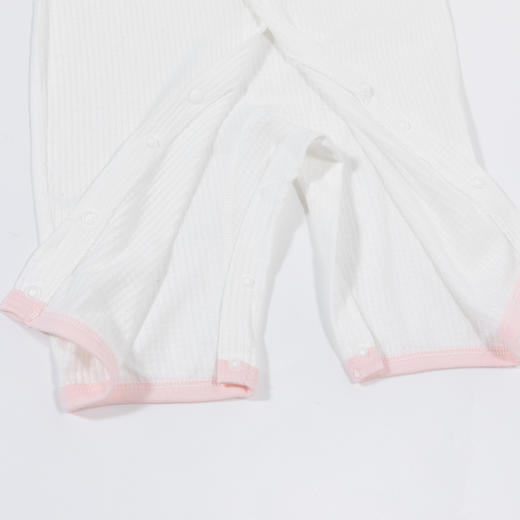 贝贝怡童装婴幼儿空调连体衣夏季长袖2024新款男女宝宝纯棉哈衣夏ZB1DL021 商品图4