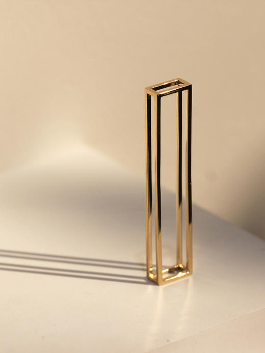 AWU｜长方形FR-NR  14k金 Frame Necklace [ 框 项链  ] 商品图1