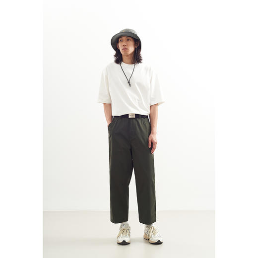 吃茶去chichaqu2024新款轻薄春夏锥形九分裤宽松长裤男女百搭 商品图4