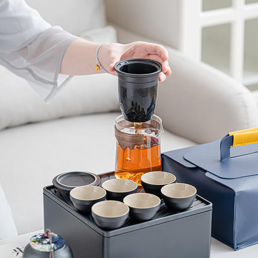 户外旅行茶具，古朴禅意、横扫设计大奖的便携茶具！【G】 商品图5