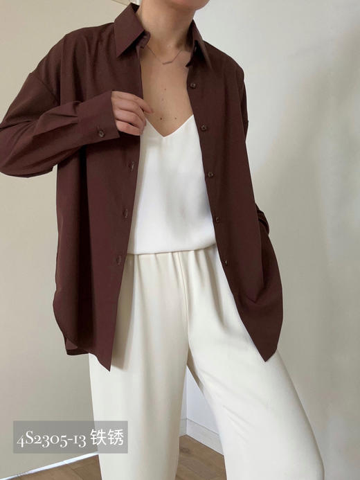 Semplicita｜纯色经典长袖衬衫  [ 多色可选 ] 商品图1