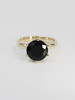 AWU｜BS-R-G  14k金  Black Spinel Ring 10mm [ 曜 黑尖晶 戒指 ] 商品缩略图3
