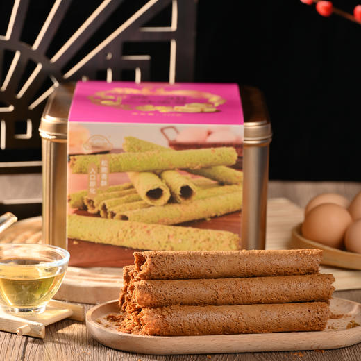 【安佳黄油干净健康又安全】西点港黄油蛋卷（三拼）428克  老人小孩爱吃 商品图0