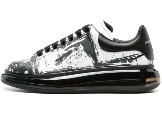 【预定秒】Alexander McQueen 麦昆男士真皮小白鞋 各尾色各款品系列 商品图9