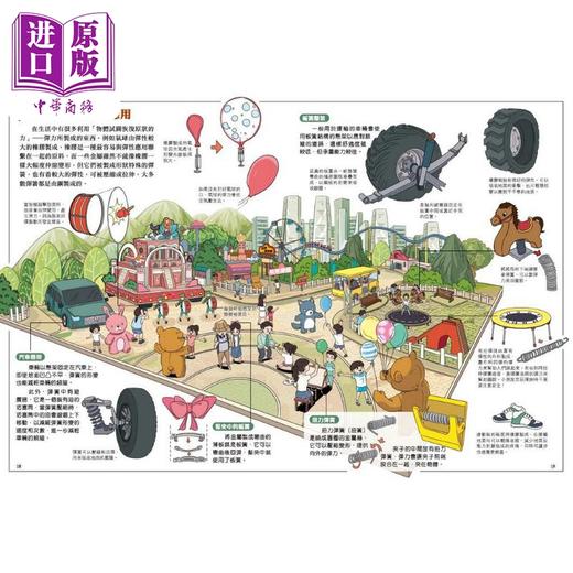 【中商原版】一看就懂的图解物理1 力与运动 港台原版 儿童科普读物 自然科学漫画图解 知识百科绘本 小学科学 新雅 精品童书 商品图3