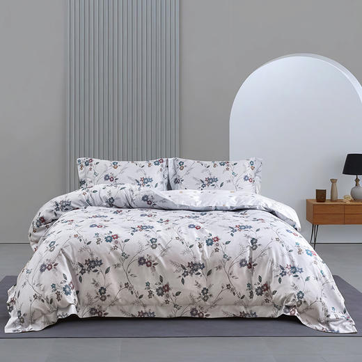 雅芳婷床笠款四件套新疆长绒棉全棉套件纯棉轻奢高端80S床品套件 商品图5