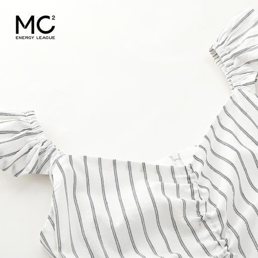 女装吊带条纹棉布连衣裙-011768Q4222277 商品图0