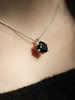 AWU｜BS-N-S  银  Black Spinel Necklace 9mm [ 曜 黑尖晶 项链 ] 商品缩略图0