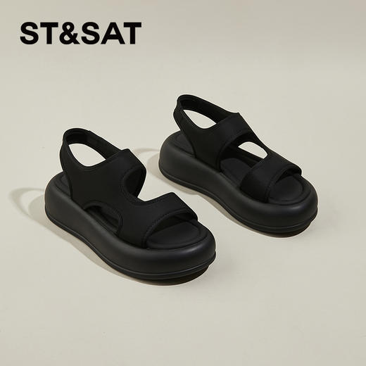 星期六休闲软感舒适厚底凉鞋SSC2115908 商品图3