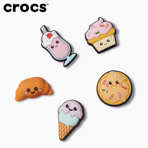 CROCS 饰品 智必星3D迷你甜品五件套 商品图0