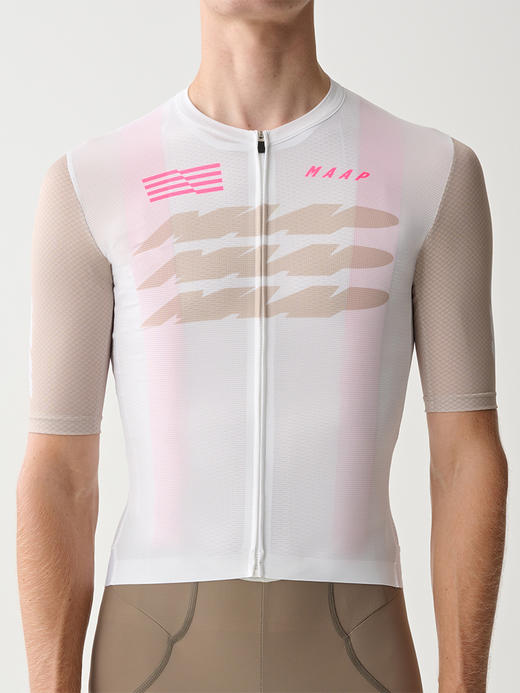 MAAP 男士 Eclipse Pro Air Jersey 2.0短袖骑行服樱花白 商品图3