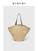 HIDEMI度假系列草编拼皮VASE TOTE艺术感花瓶手提肩背多用式托特包 商品缩略图5
