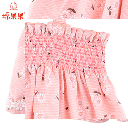 棉果果夏季女童吊带连衣裙M222703420352 商品图3