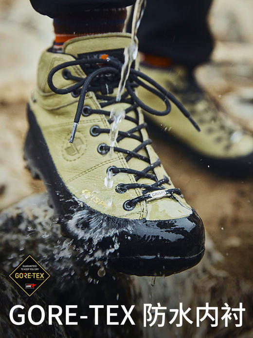【踏春出行】意大利CRISPI Monaco摩纳哥GTX防水徒步登山鞋（男女款）（TBZG） 商品图0