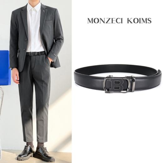 🥬【德国🇩🇪MONZECI KOIMS男士真皮腰带】✅德国🇩🇪时尚先锋MK高档商场专柜同款👏 商品图2