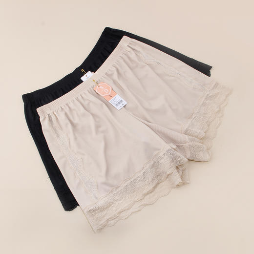 【满2件/5折】【秀黛】女时尚罗纹蕾丝安全裤【1条】L5333073T【门店同款】【内裤非质量问题不退换】 商品图0
