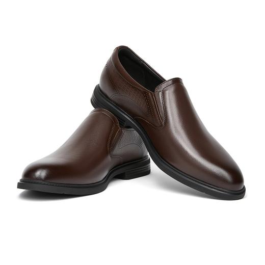 柒牌低帮正装皮鞋男2024春夏新款牛皮革商务休闲男士复古西装鞋子	126X70400 商品图1