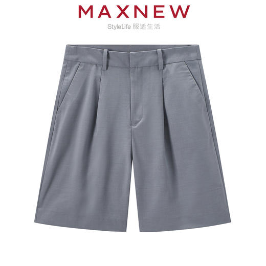 【短裤】女装柔软轻通勤高腰斯文短裤 1N2224205 商品图1