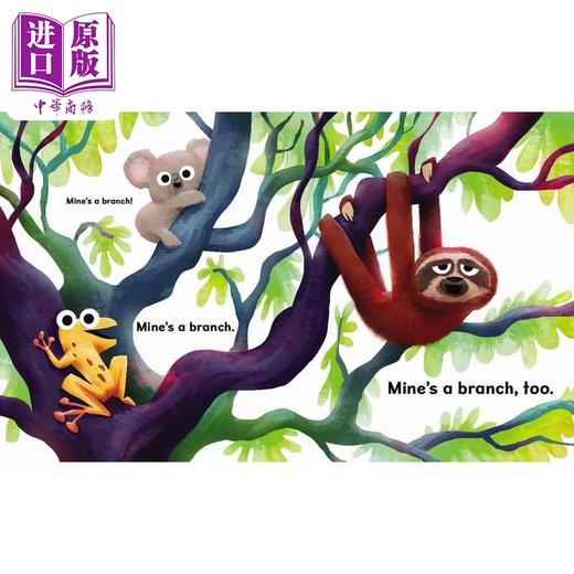 【中商原版】住在树干里的我 I Live in a Tree Trunk 英文原版 儿童韵律绘本 一本搞笑的朗读书 动物图画书 精装进口 4-8岁  商品图3