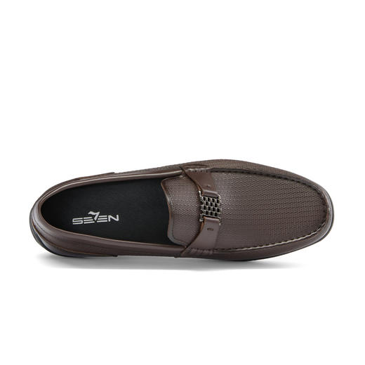 柒牌男士真皮皮鞋男商务休闲透气青年上班一脚蹬男鞋套脚懒人鞋子	126X70390 商品图2