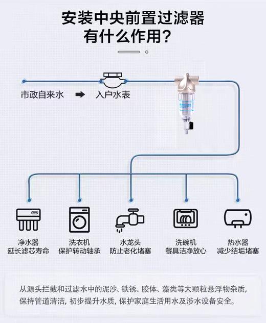 阿瑞斯系列-T6黄铜镀镍前置过滤器 直冲虹吸前置过滤无铅黄铜材质 商品图1