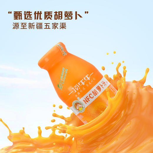 s新疆顶牛牛NFC胡萝卜汁/沙棘汁245ml/瓶 商品图3
