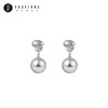 『秘境』高级感仿灰珍珠耳环 商品缩略图0