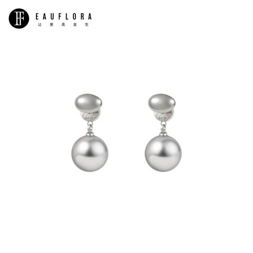 『秘境』高级感仿灰珍珠耳环 商品图0
