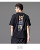 PINLI品立夏季新款贴布印花短袖T恤男士潮流时尚休闲宽松上衣B242111116 商品缩略图0