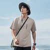 【高弹】柒牌短袖T恤男士2024夏季新款时尚休闲宽松舒适圆领上衣	126T72810 商品缩略图1